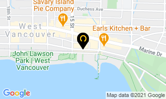 Remax Gustavson in West Vancouver map