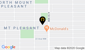 Re/max Real Estate Central in Calgary map