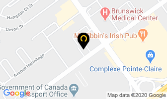 Remax Royal Jordan in Pointe-Claire map