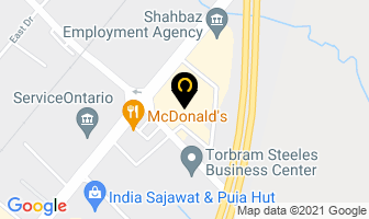 Re/max Skyway Realty Inc in Brampton map