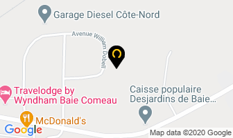 Remorquage Baie-Comeau in Dawson Creek map