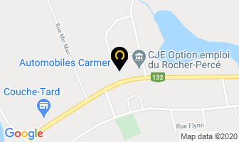 Remorquage Carmer in Chandler map