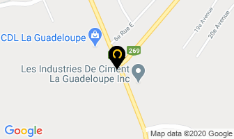 Remorques Bp Inc in La Guadeloupe map