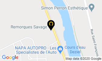 Remorques Savage Inc in Peterborough map