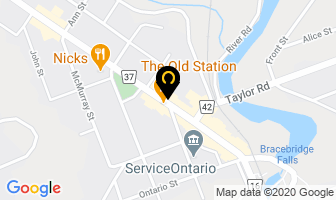 Renaissance Hair Salon in Bracebridge map
