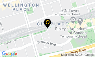 Renaissance Toronto Hotel in Toronto map