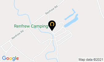 Renfrew Camping in Nine Mile River map