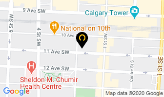 Rental Citysearch in Calgary map