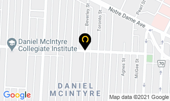 Request Dental Laboratory in Winnipeg map