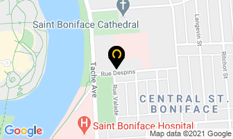 Residence Despins in Winnipeg map