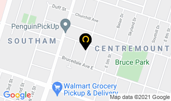 Resource Centre (United Church) in Hamilton map
