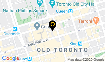 Resources Hudson Global in Toronto map