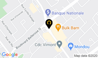 Restaurant Amir in Laval map