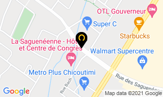 Restaurant-Bar Le Tremblay in Chicoutimi map