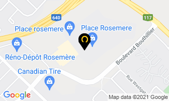 Restaurant Basha in Rosemère map