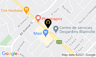 Restaurant Bato Thai in Blainville map