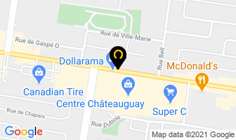 Restaurant Canada Drive-In in Saint-Hyacinthe map