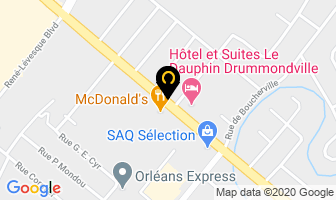 Restaurant Casa Du Spaghetti in Drummondville map