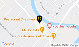 Restaurant Chez Henri in Joliette map
