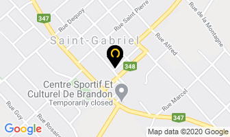 Restaurant Chez Isabelle in Saint-Gabriel-de-Brandon map