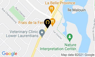 Restaurant Chez Milot in Repentigny map