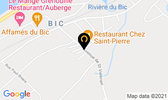 Restaurant Chez Saint-Pierre in Rimouski map