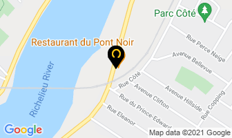 Restaurant Du Pont Noir in Winfield map