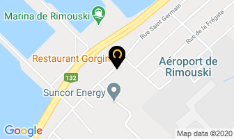 Restaurant Gorgin in Rimouski map