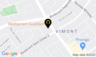 Restaurant Gualdieri in Beauharnois map
