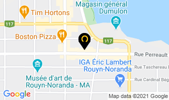 Restaurant Hao Van in Rouyn-Noranda map