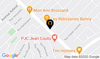 Restaurant Ici in Longueuil map