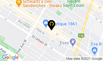 Restaurant Kabocha in Montreal map