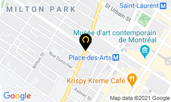 Restaurant Kantapia in Montreal map
