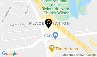 Restaurant La Belle Province in Saint-Jérôme map