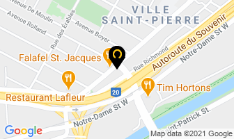Restaurant La Belle Province in Brantford map