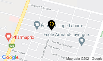 Restaurant La Frite Dor&eacute;e in Montreal map