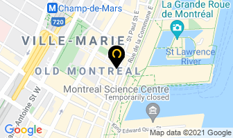 Restaurant La Mar&eacute;e in Montreal map