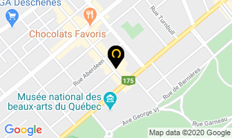 Restaurant La Piazzetta in Ville de Québec map