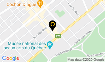 Restaurant La Piazzetta in Ville de Québec map