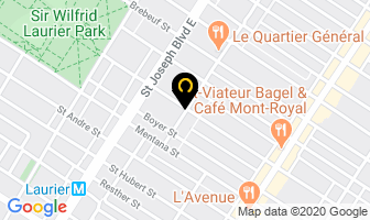 Restaurant La Raclette in Brantford map