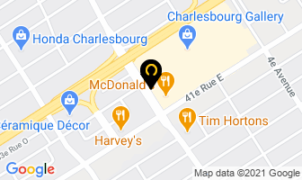 Restaurant Le Buffet Des Continents in Ville de Québec map