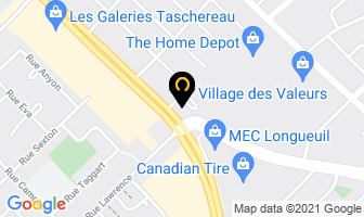 Restaurant Le Commensal in Longueuil map