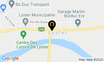 Restaurant Le Jaseur in Lyster map