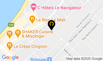 Restaurant Le Lotus in Rimouski map