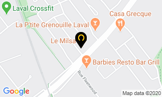 Restaurant Le Milsa in Beauharnois map