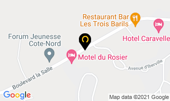 Restaurant Le Mont-Blanc in Baie-Comeau map