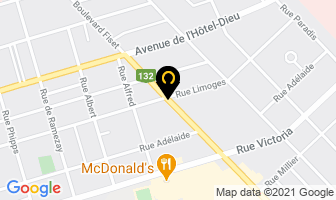 Restaurant Le Petit Qu&eacute;bec in Sorel-Tracy map