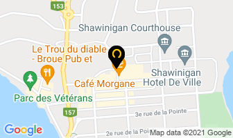 Restaurant Les Ailes Buffalo in Shawinigan map