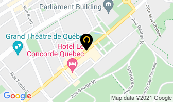 Restaurant Louis-H&eacute;bert in Ville de Québec map