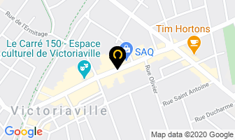 Restaurant Luxor in Victoriaville map